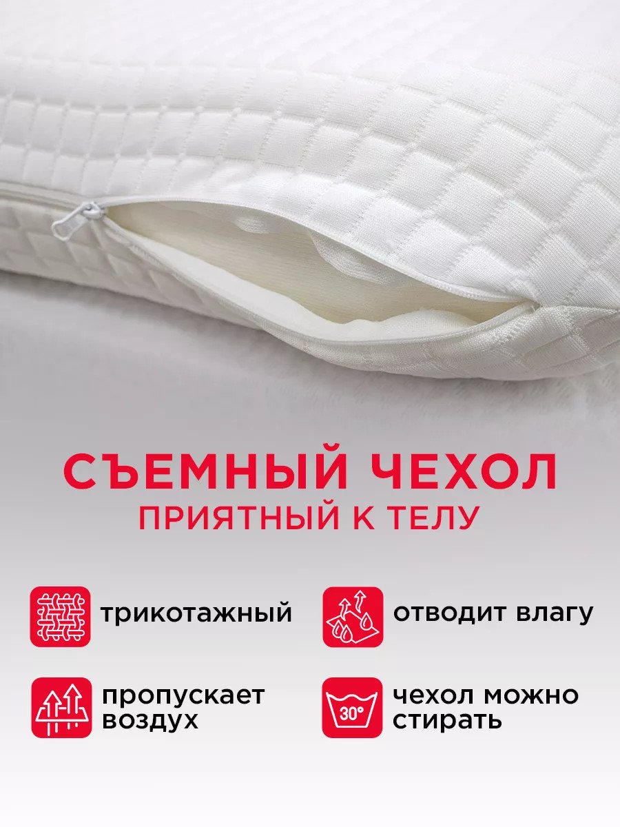 Подушка ортопедическая Cool Soft аналог ИКЕА